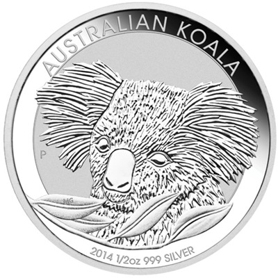 2014 1/2oz Silver KOALA - Click Image to Close